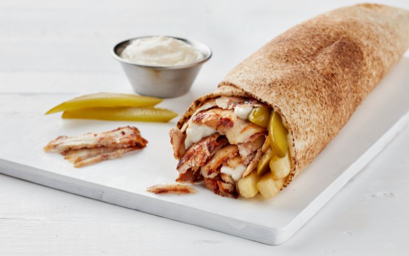 Shawarma vertical rotisserie