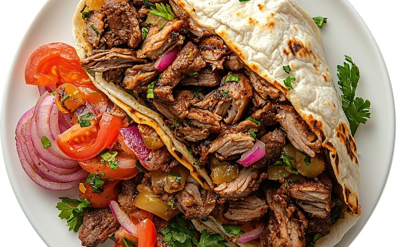 Authentic shawarma spice mix with cumin, paprika, and turmeric