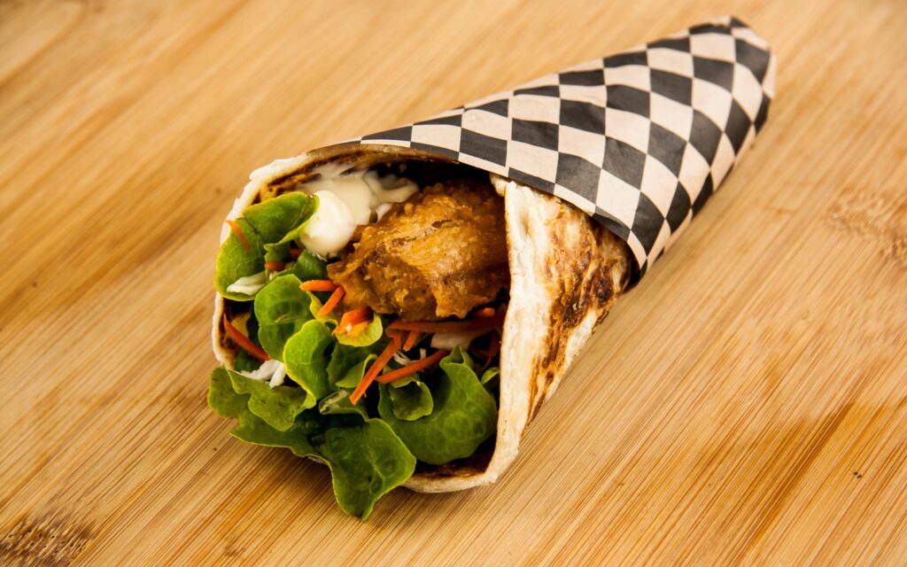 Difference between shawarma gyro and doner kebab showing meat, bread and sauces