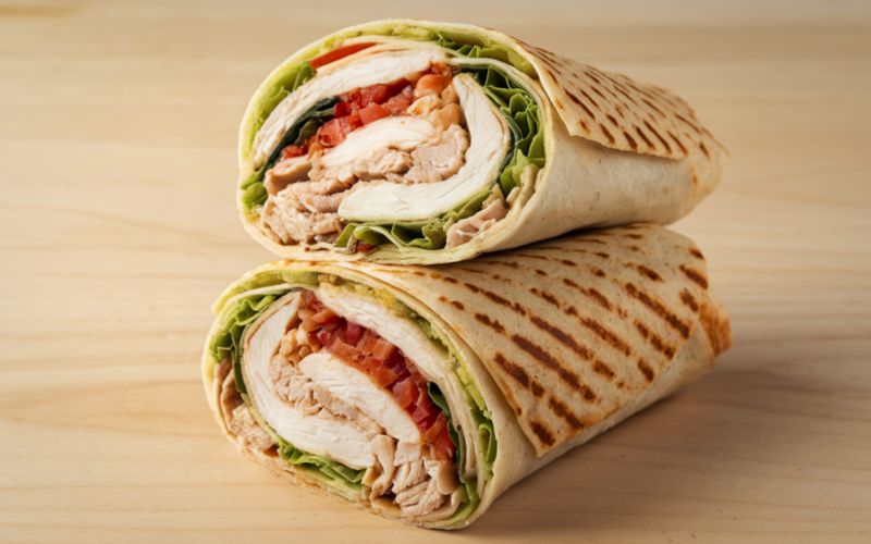 traditional middle eastern saj bread for shawarma