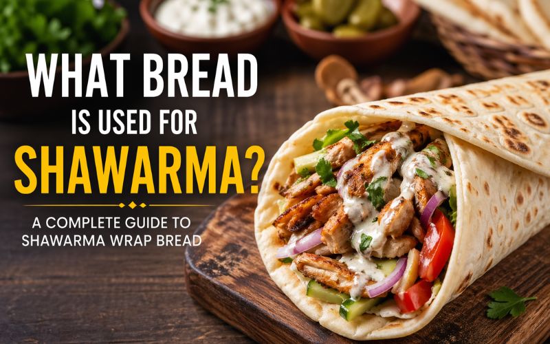 what bread is used for shawarma pita lavash saj comparison