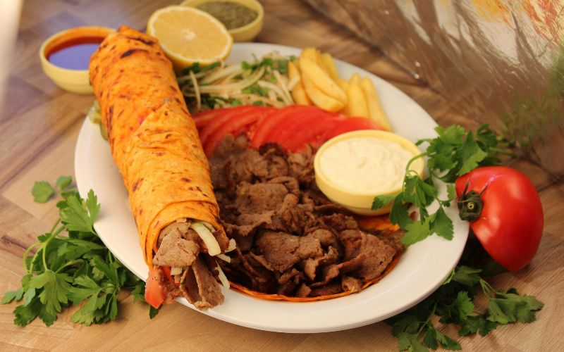 shawarma spices list seasoning ingredients close up