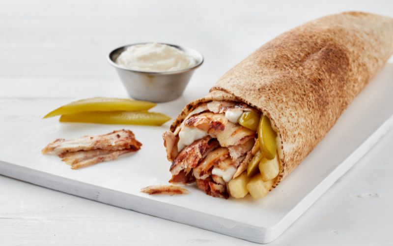 What Is Shawarma Sauce? Traditional Lebanese toum garlic sauce in a serving bowl