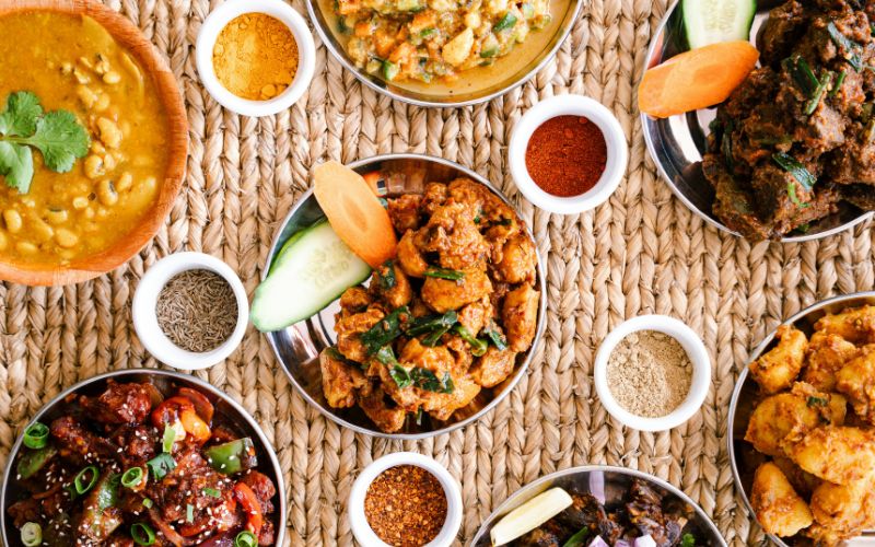 Authentic shawarma sauces including garlic sauce, tahini sauce, and yogurt shawarma sauce